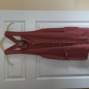 Denim Co. Pink Cord Jumper